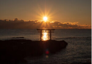 Sunrise in Japan
